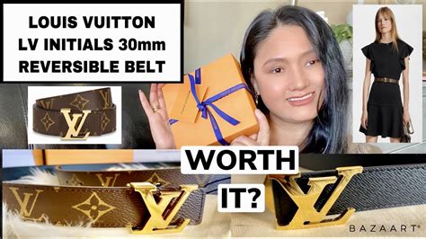 UNBOXING/REVIEW LOUIS VUITTON REVERSIBLE BELT!.